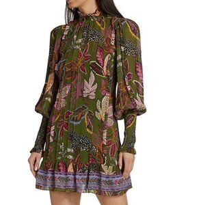 Farm Rio Wild Jungle Mini Dress